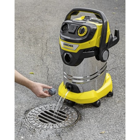 Kärcher WD 6 P S V-30/6/22/T Yellow Vacuum Cleaner - Powerful, Versatile & Efficient Cleaning Solution!